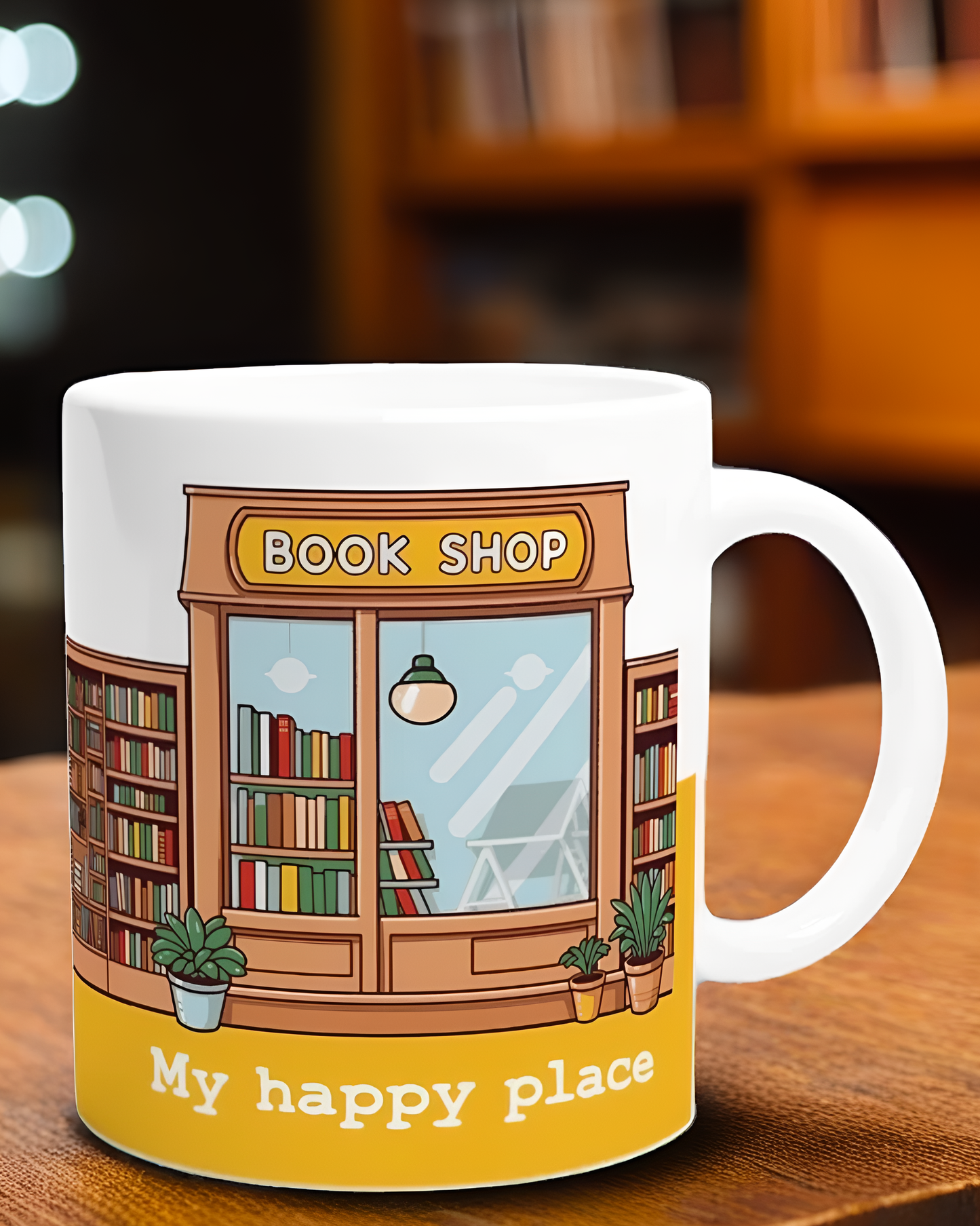 Book Lover's Dream Mug - "My Happy Place"