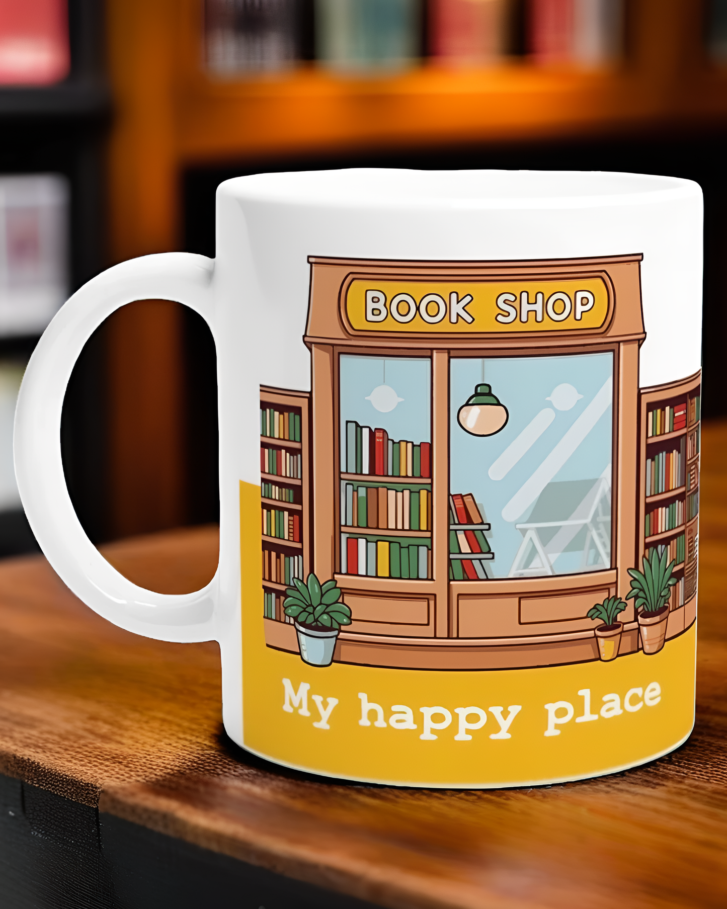 Book Lover's Dream Mug - "My Happy Place"