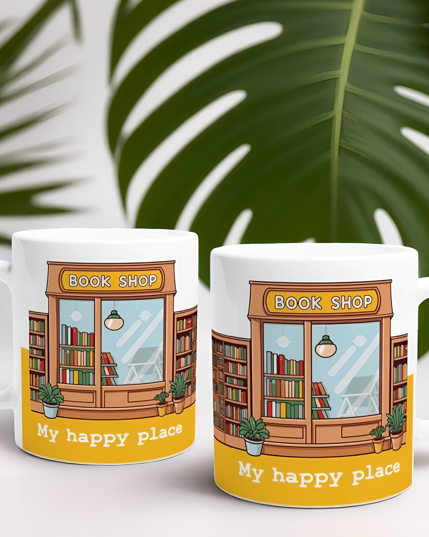 Book Lover's Dream Mug - "My Happy Place"