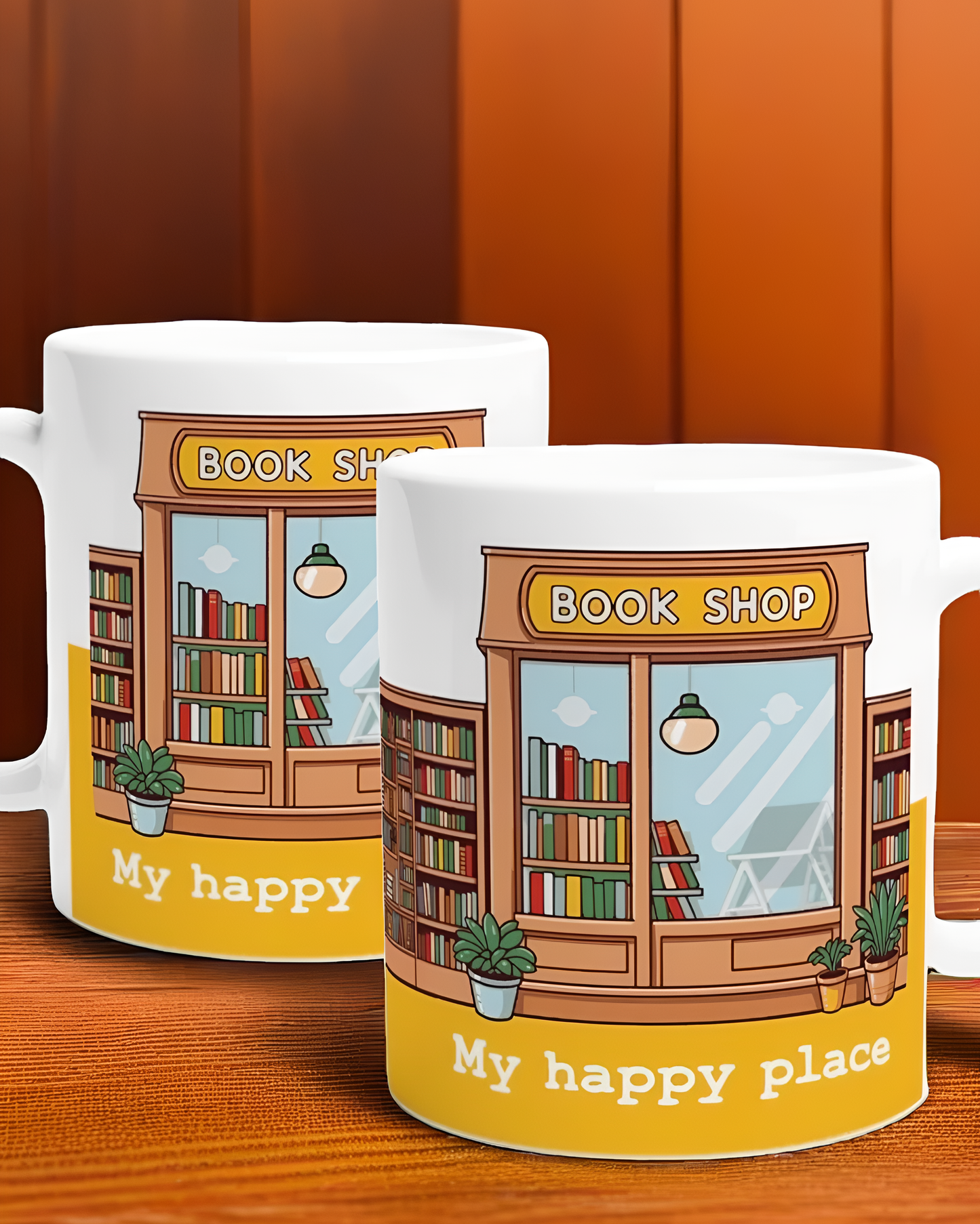 Book Lover's Dream Mug - "My Happy Place"