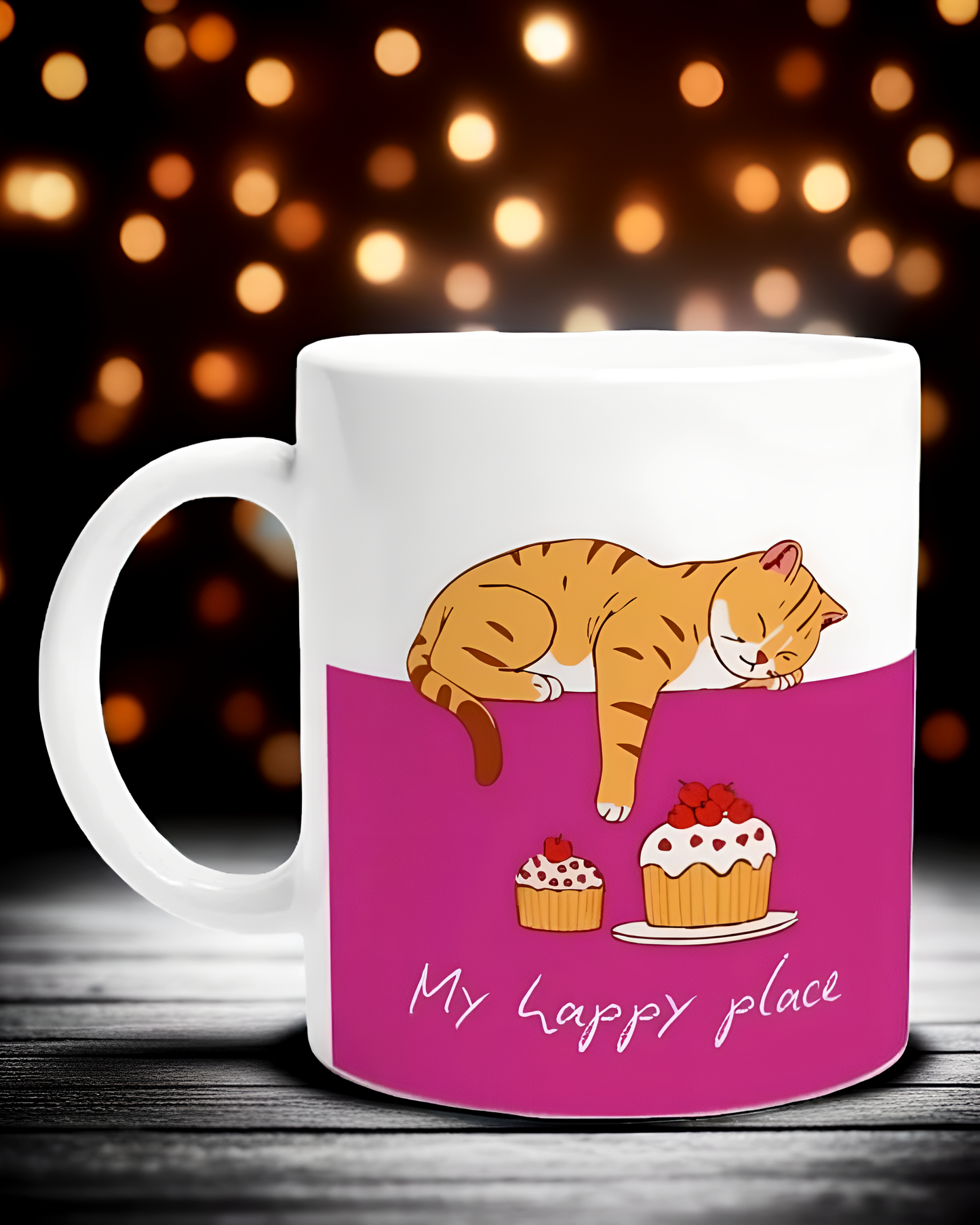 Adorable "Cats and Cake" Mug - Perfect for Cat Lovers!