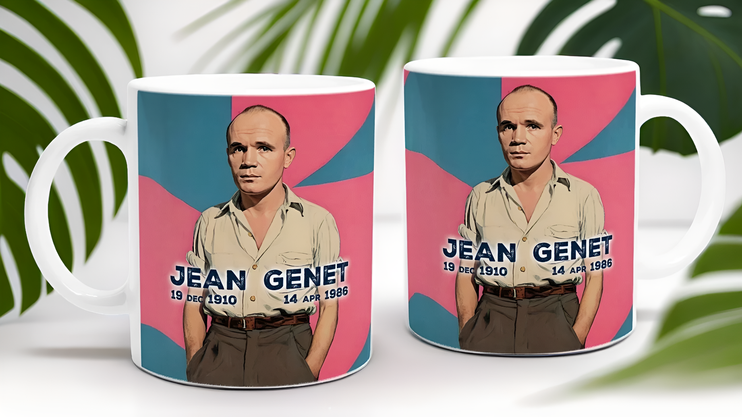 Jean Genet Pop Art Mug