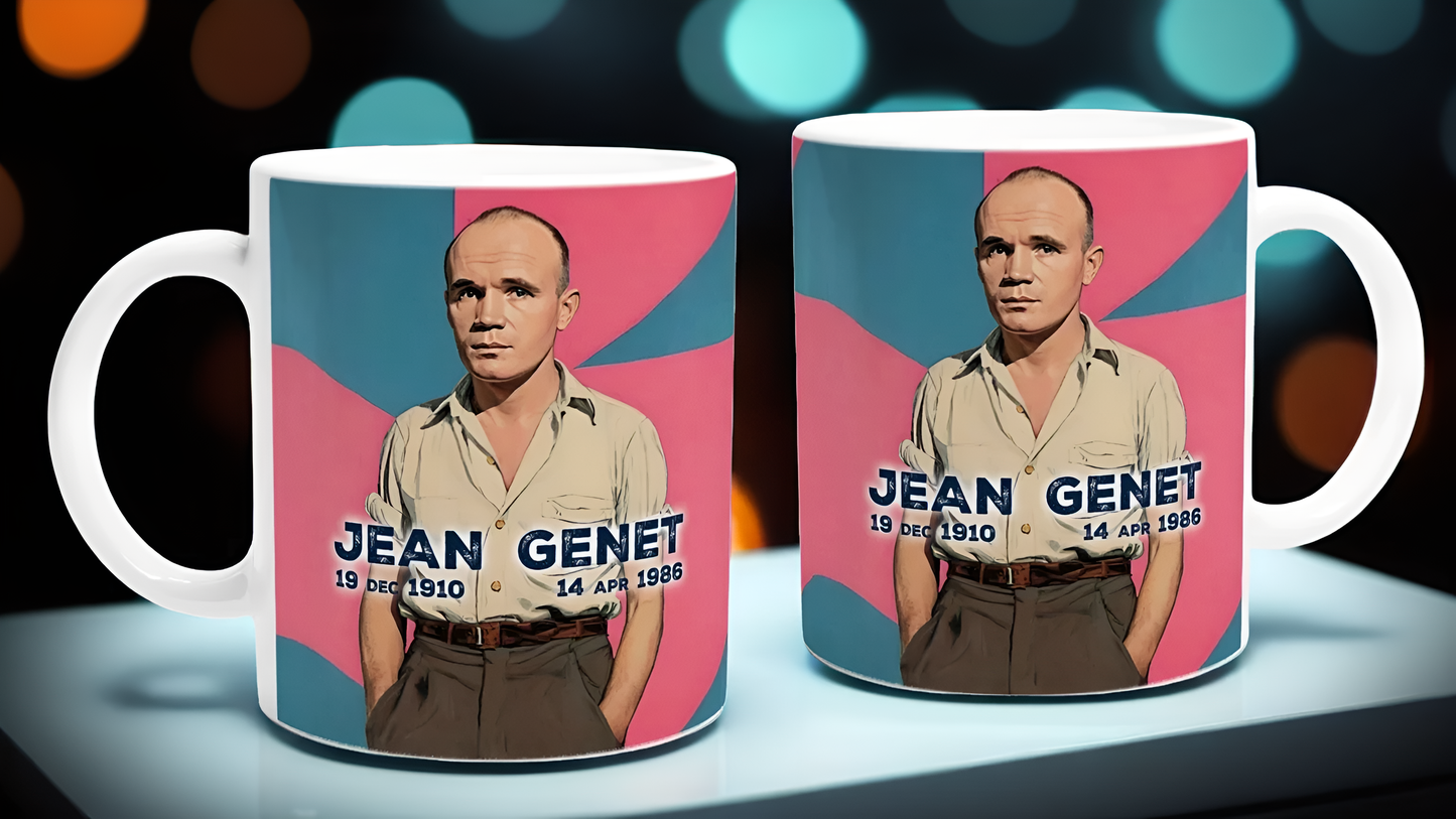Jean Genet Pop Art Mug