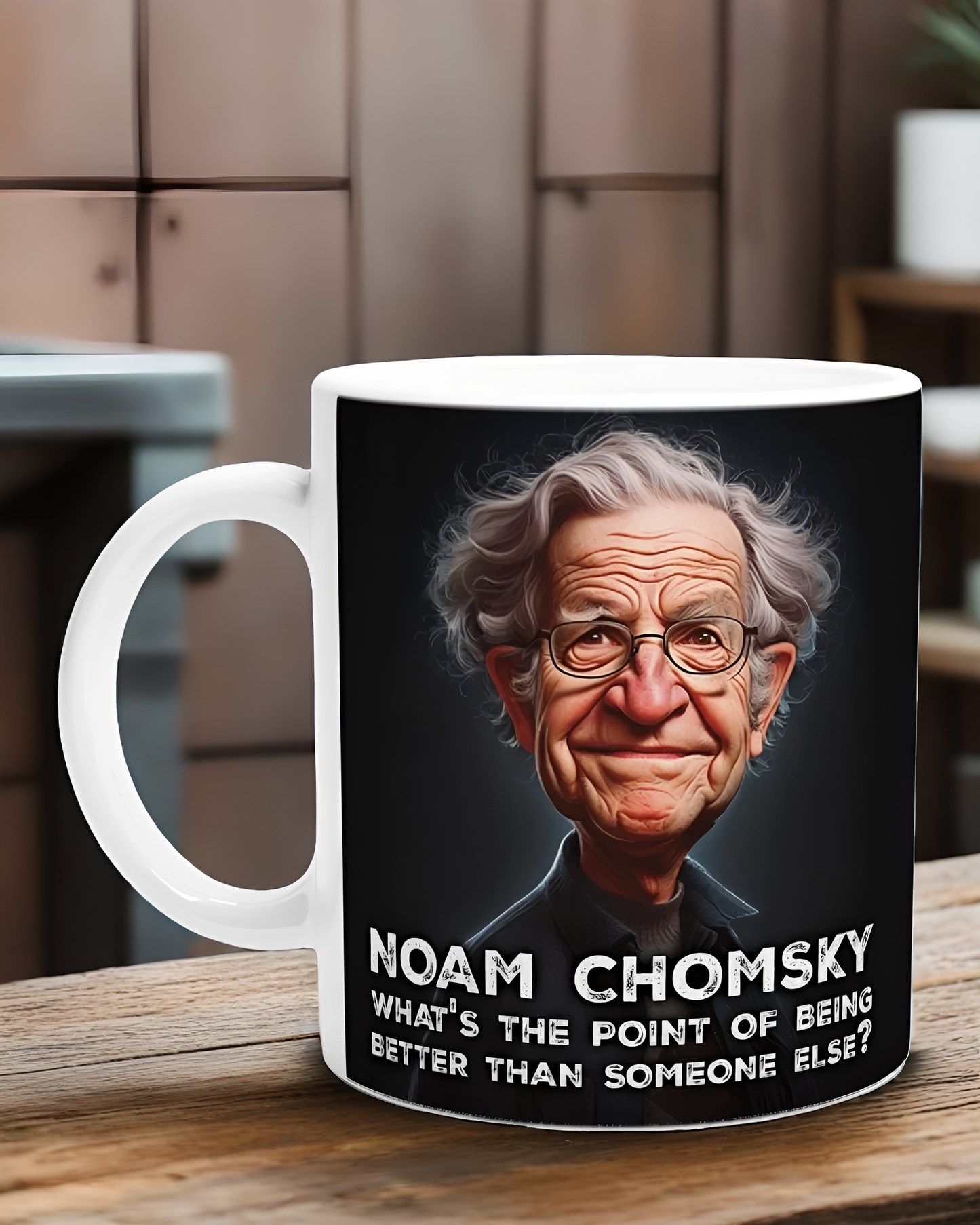Noam Chomsky Linguist Philosopher Mug