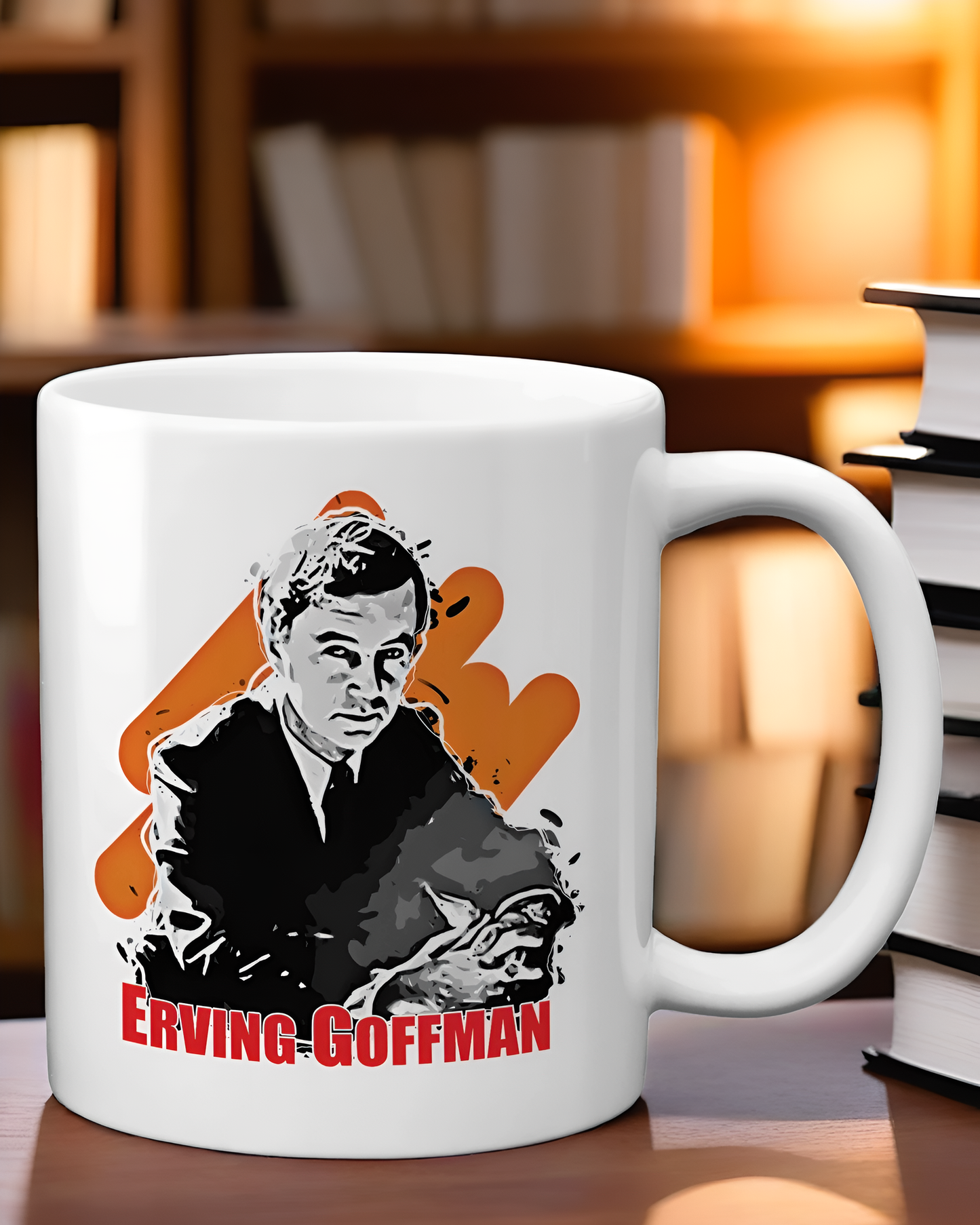 Erving Goffman Sociology Gift Mug