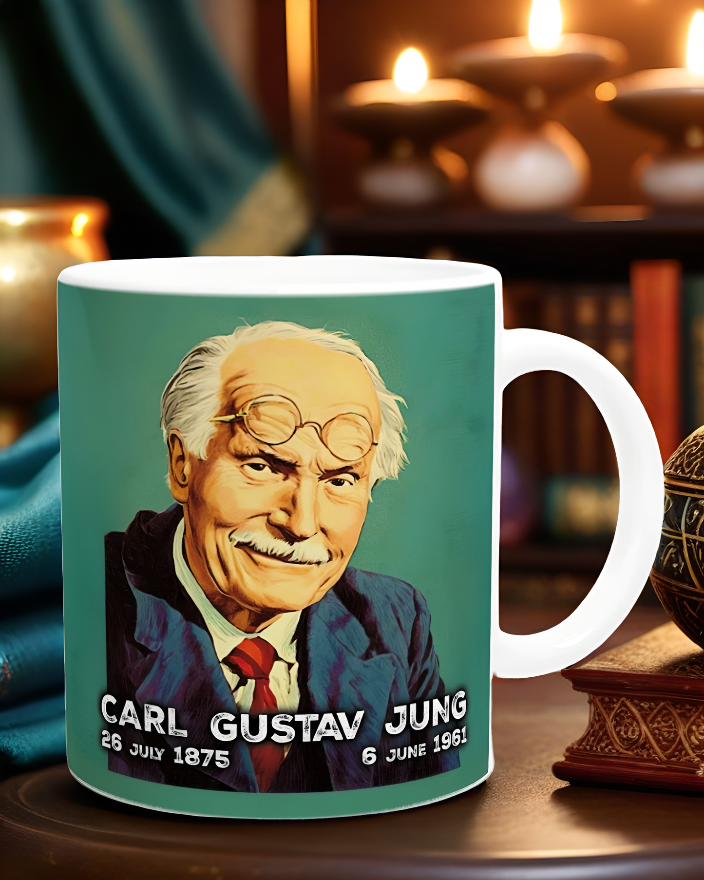 Carl Jung Illustrated Psychology Mug