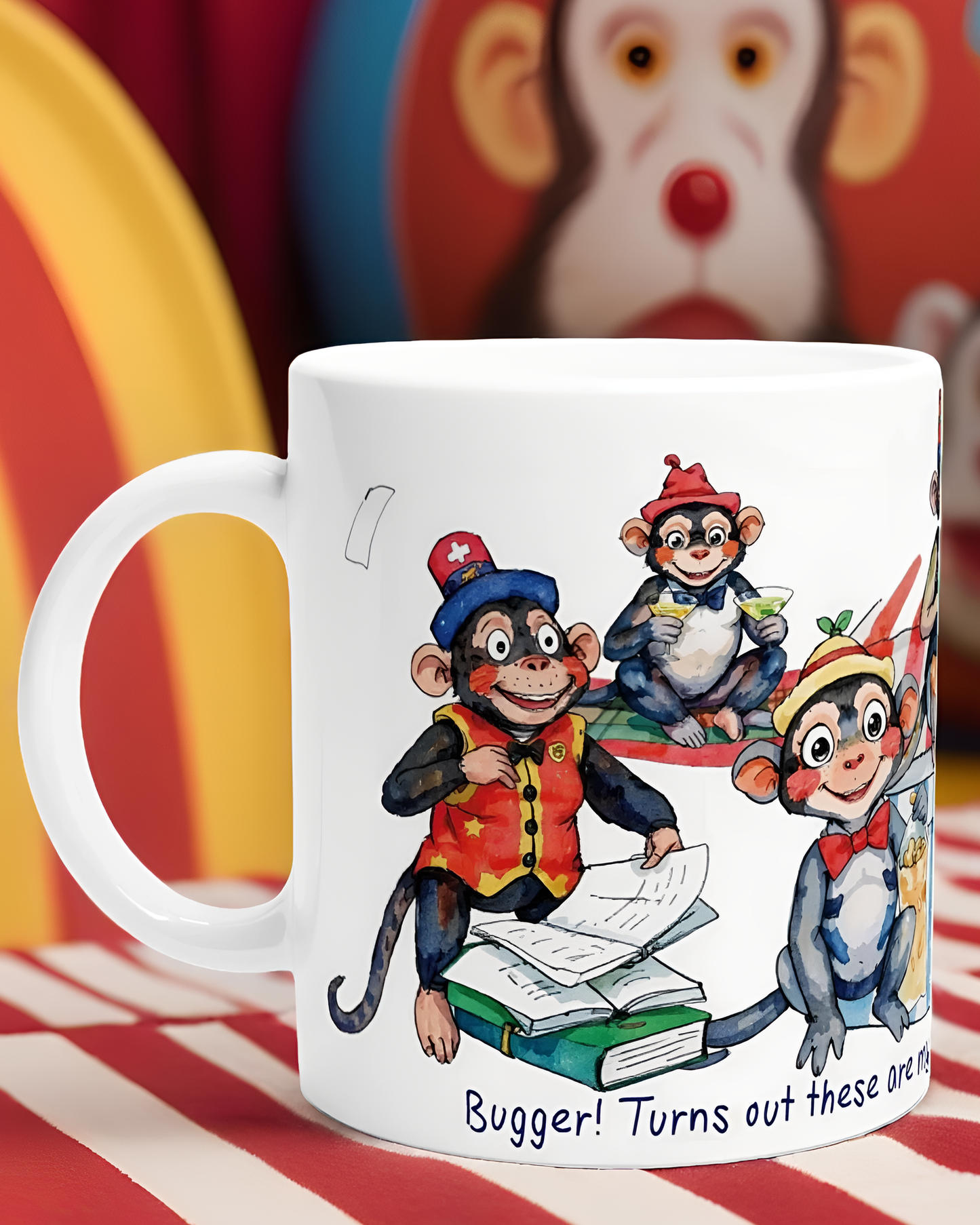 Bugger! Turns out these are my monkeys and this is my circus!