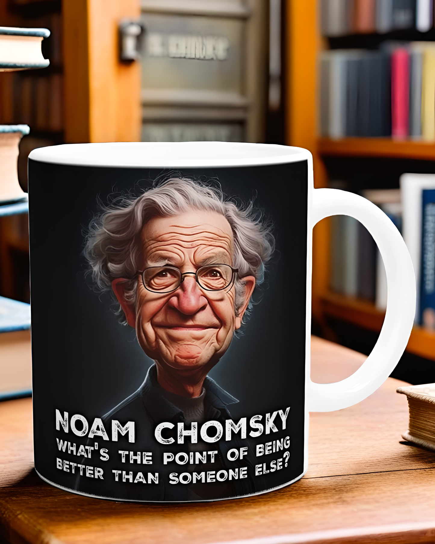 Noam Chomsky Linguist Philosopher Mug