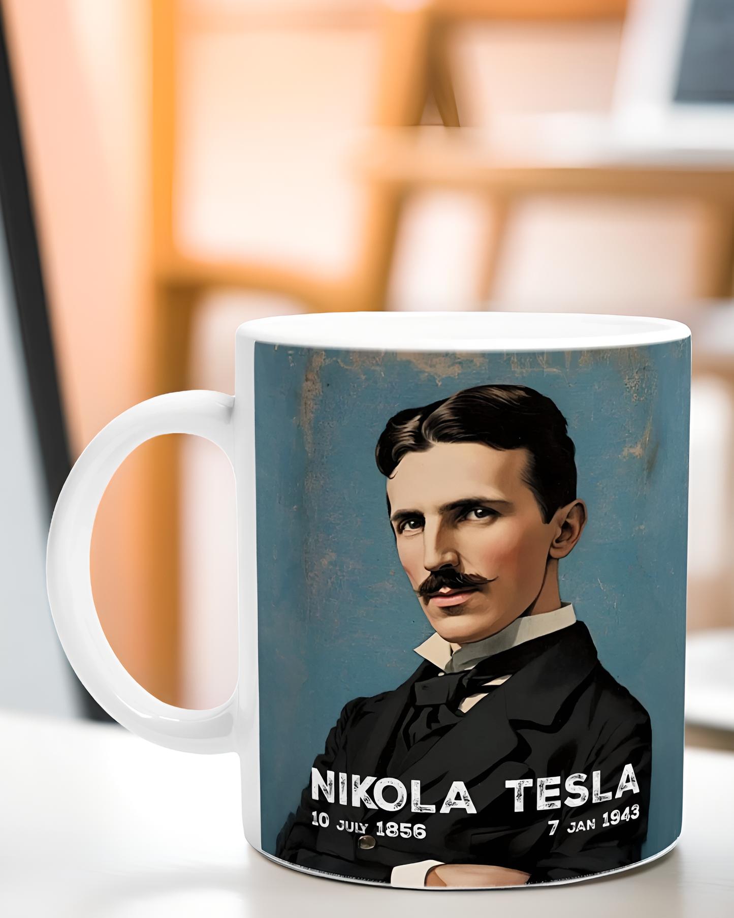 Nikola Tesla Mug - Science and History Gift