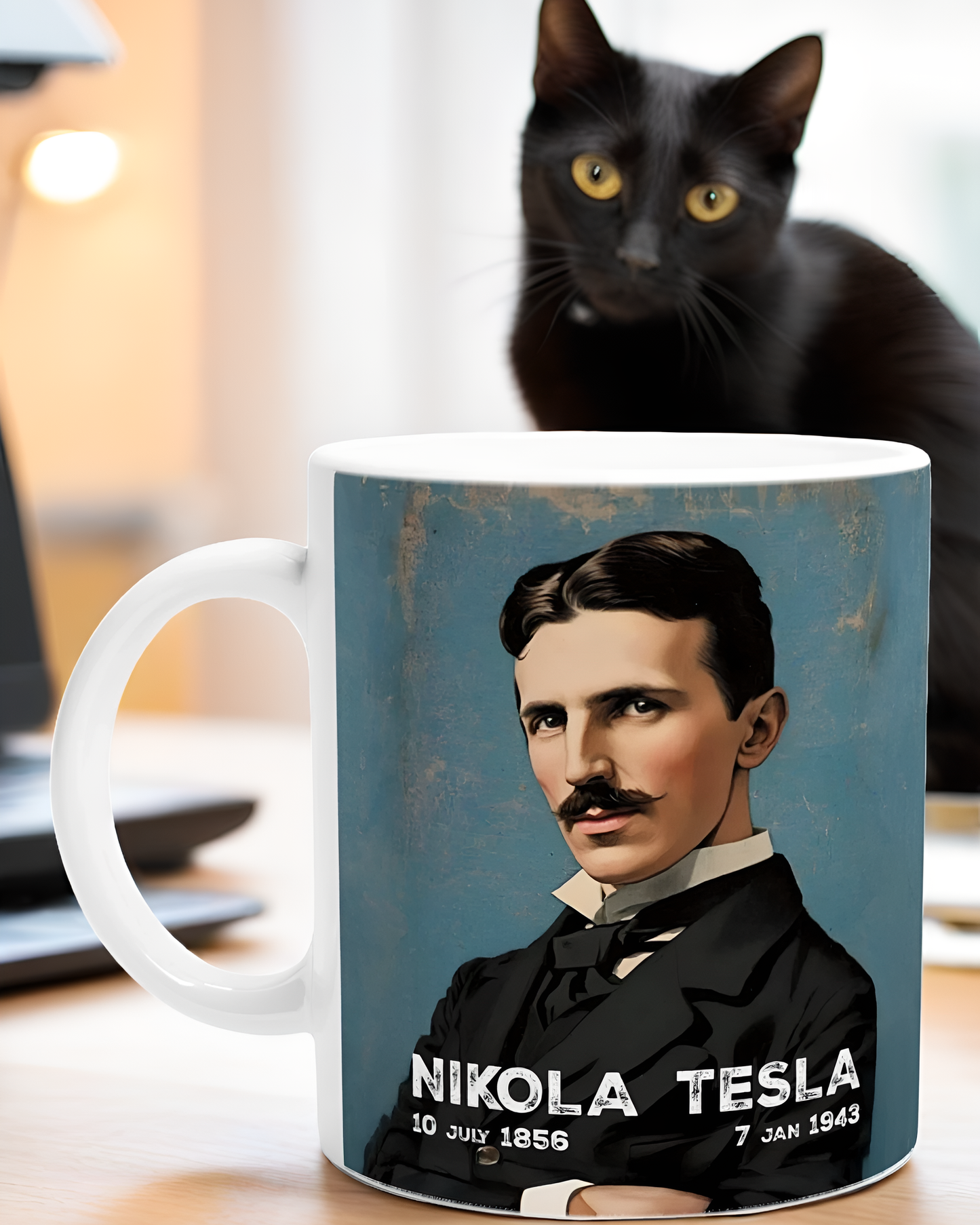 Nikola Tesla Mug - Science and History Gift