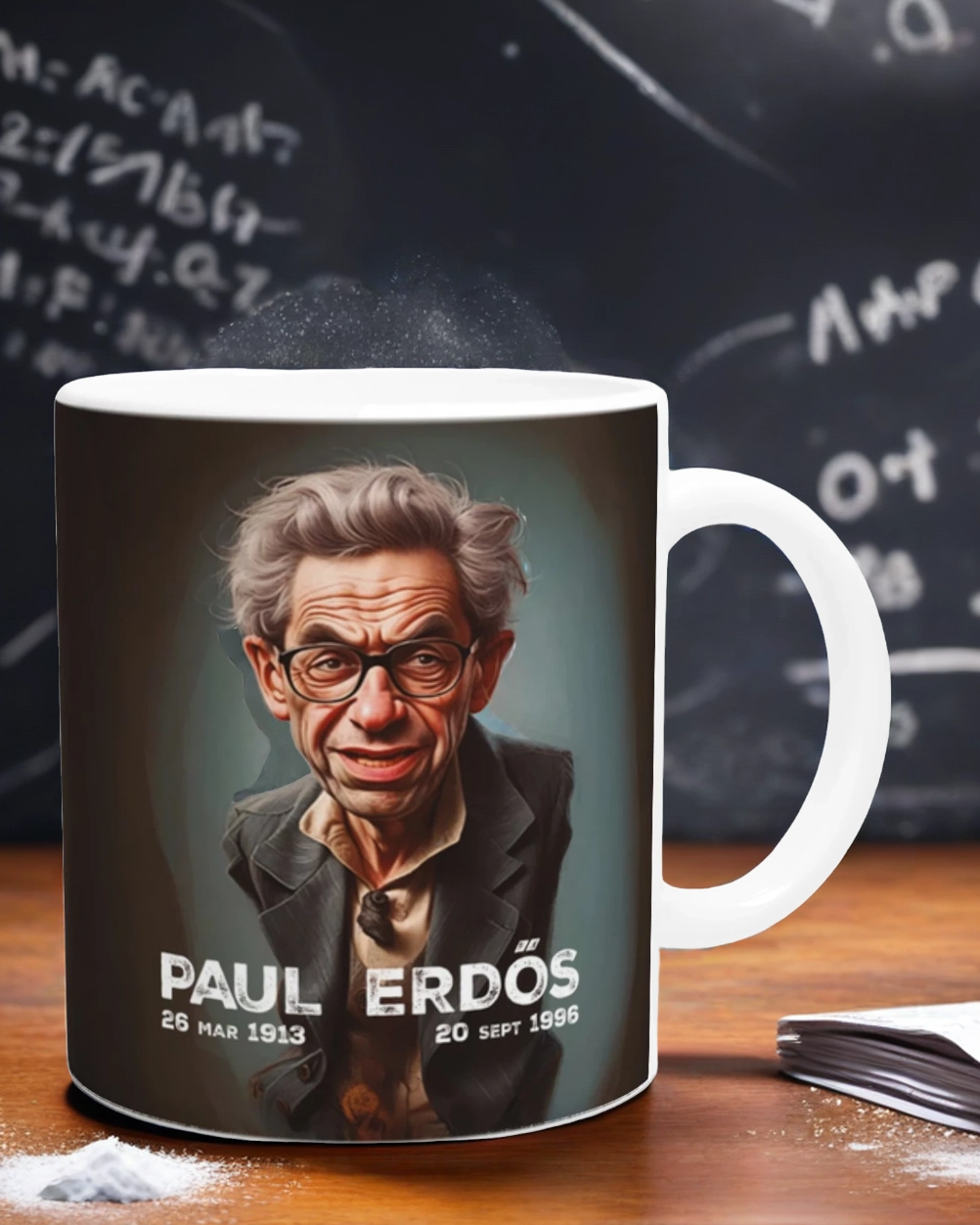 Paul Erdős Mug - Mathematician Tribute