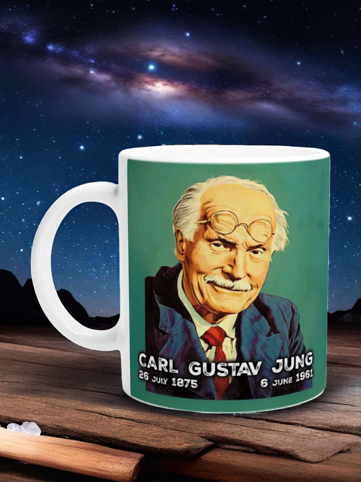 Carl Jung Illustrated Psychology Mug