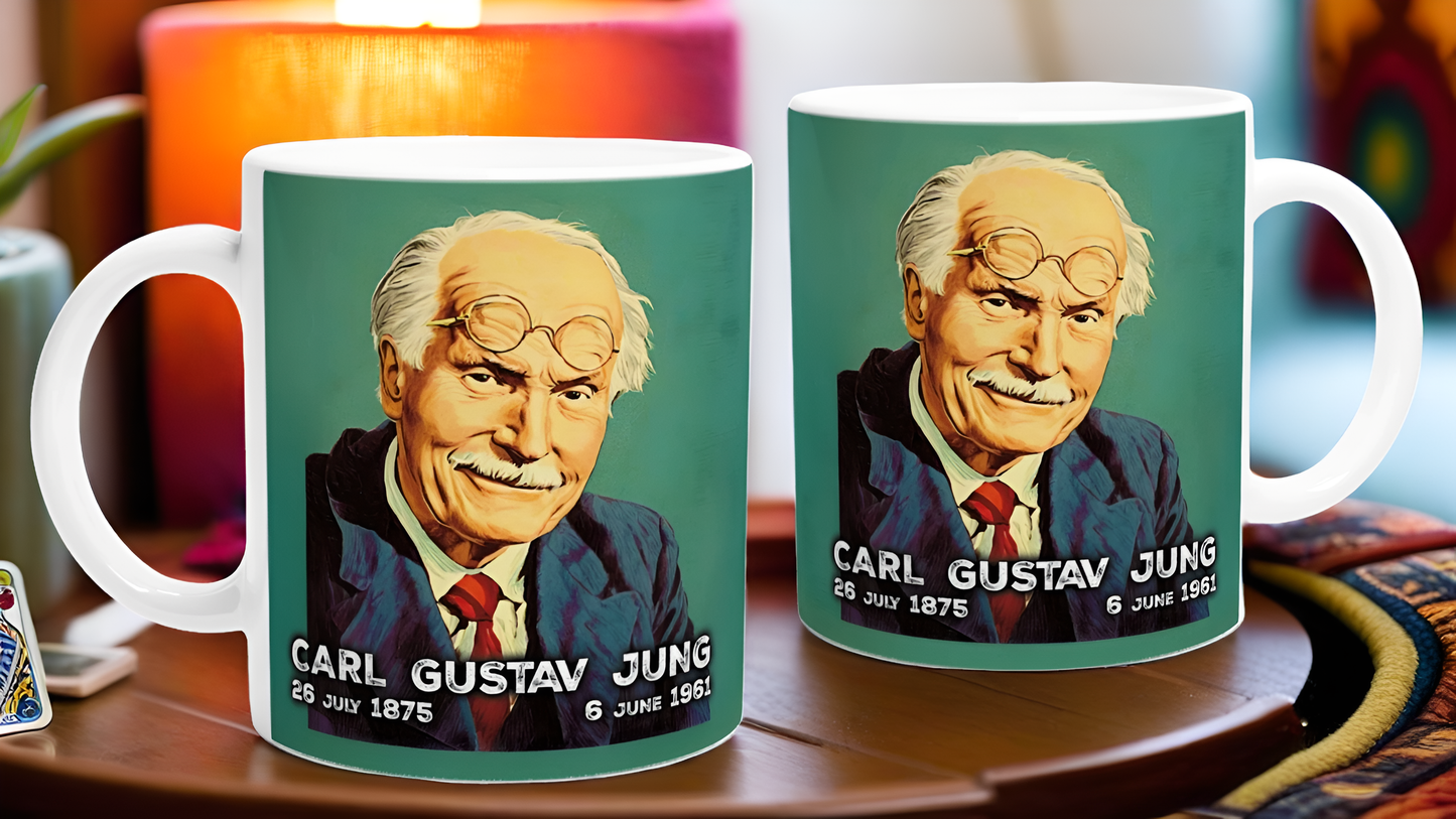 Carl Jung Illustrated Psychology Mug