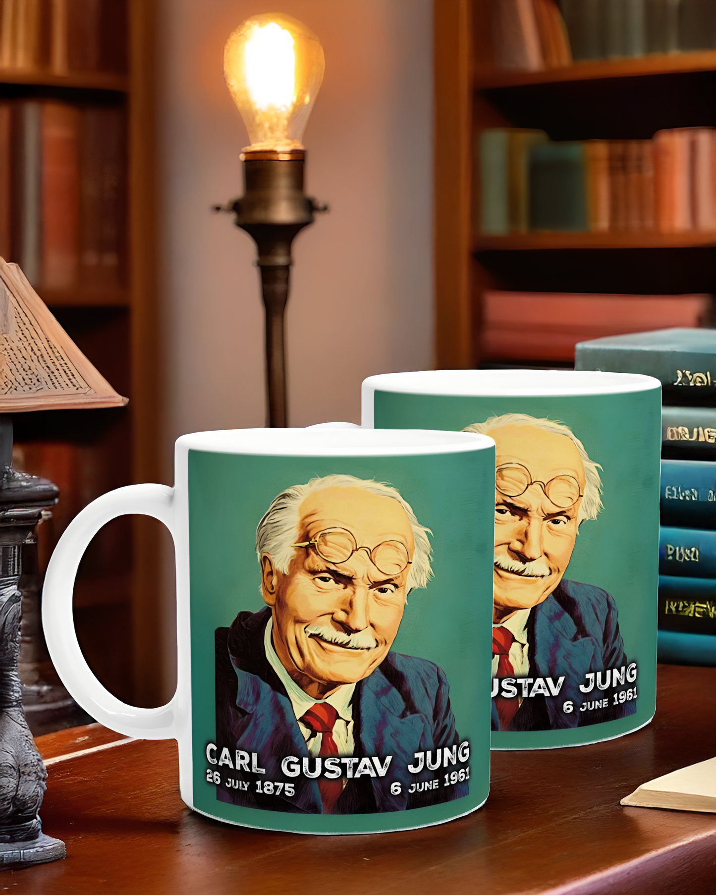 Carl Jung Illustrated Psychology Mug