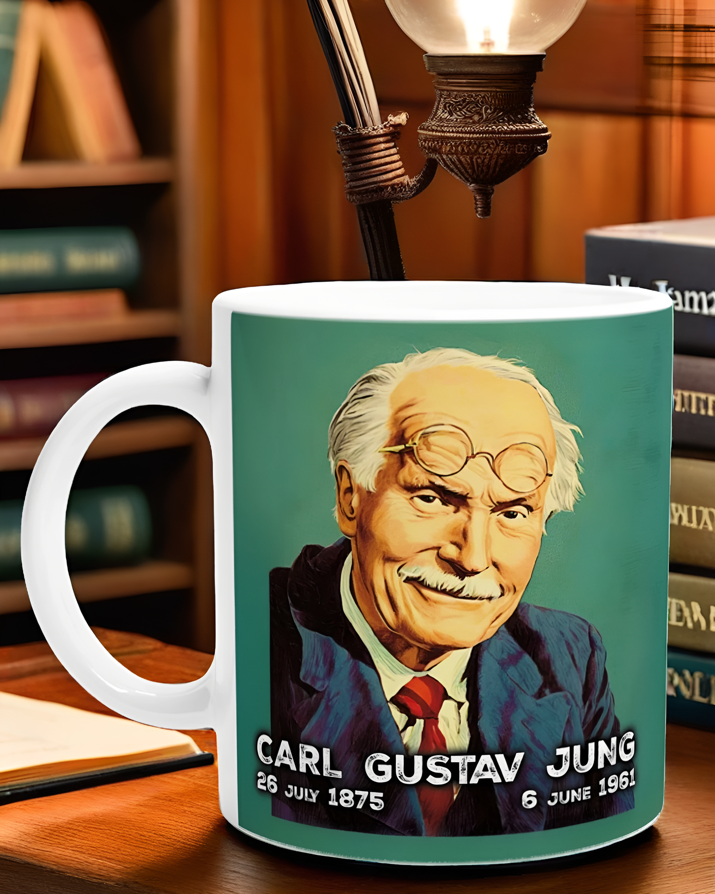 Carl Jung Illustrated Psychology Mug