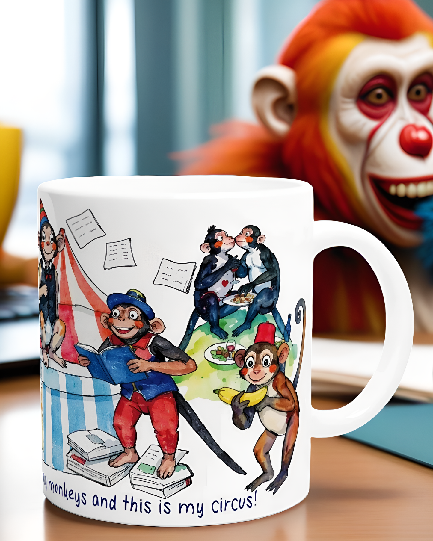 Bugger! Turns out these are my monkeys and this is my circus!