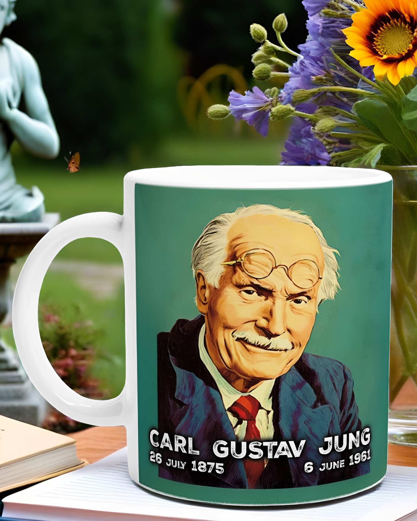 Carl Jung Illustrated Psychology Mug