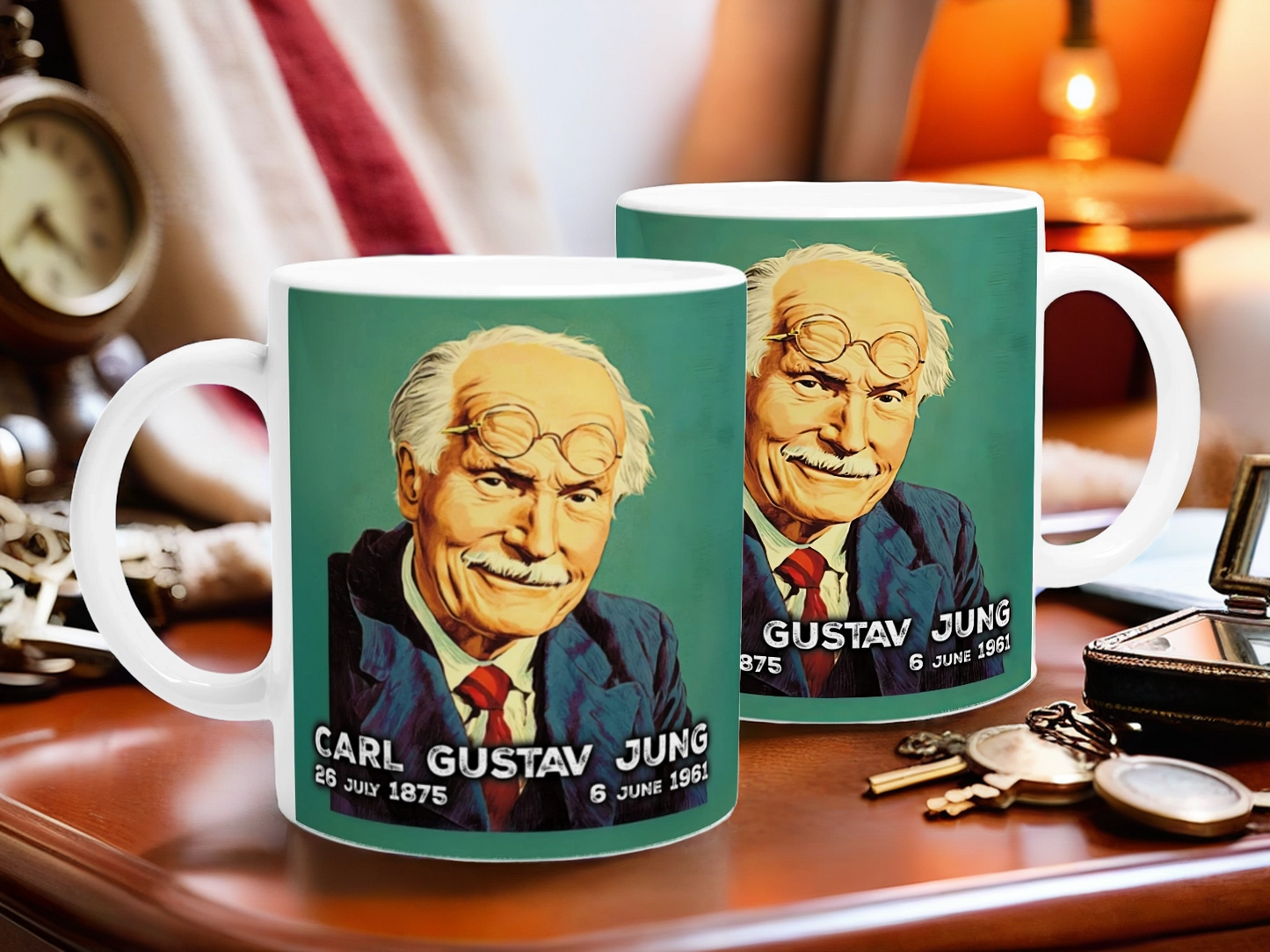 Carl Jung Illustrated Psychology Mug