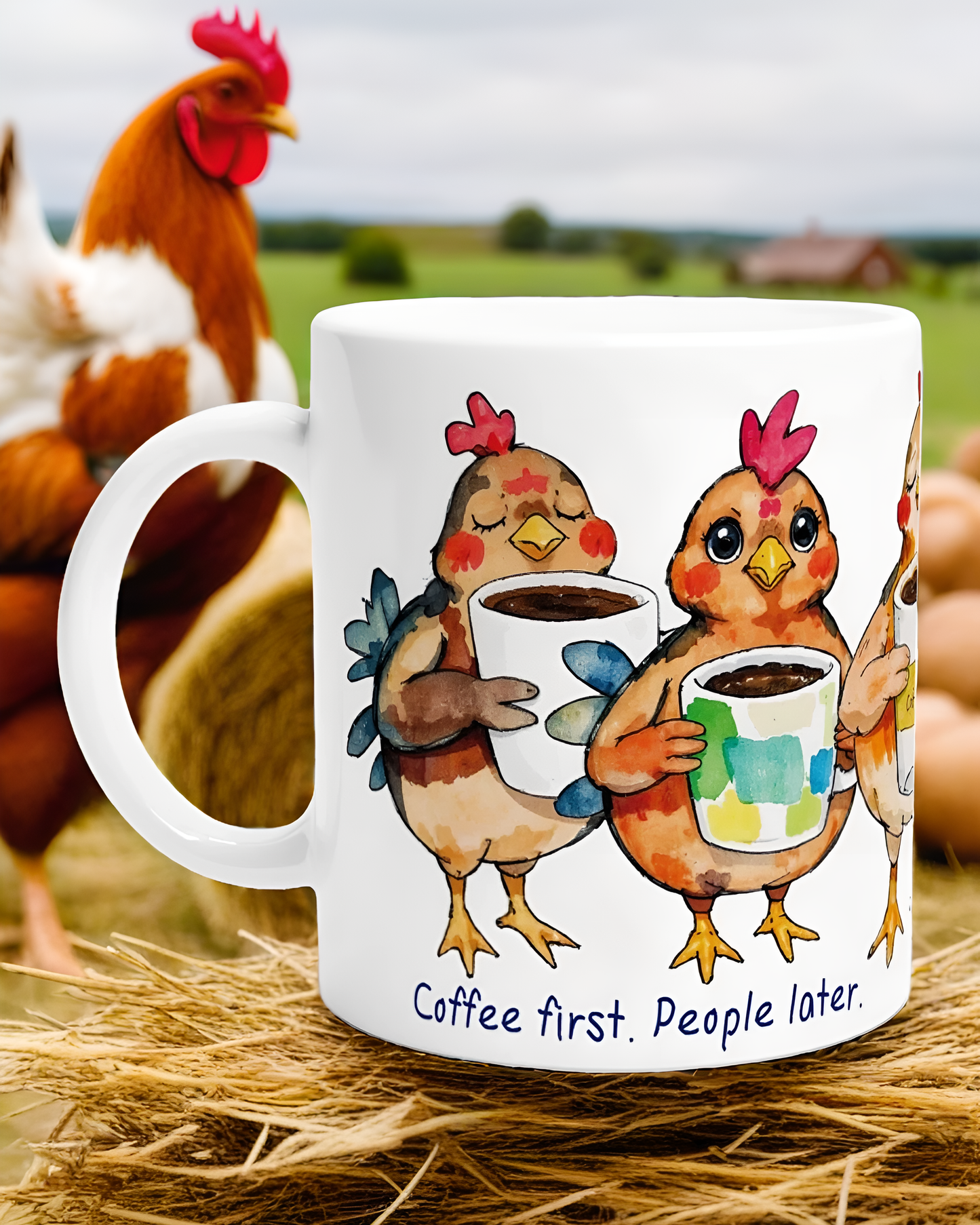 Vixy's Chix - Coffee First. People Later