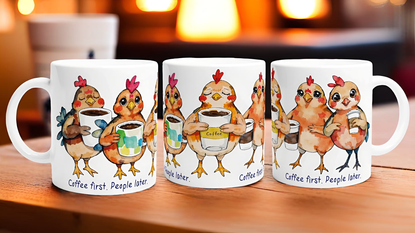 Vixy's Chix - Coffee First. People Later