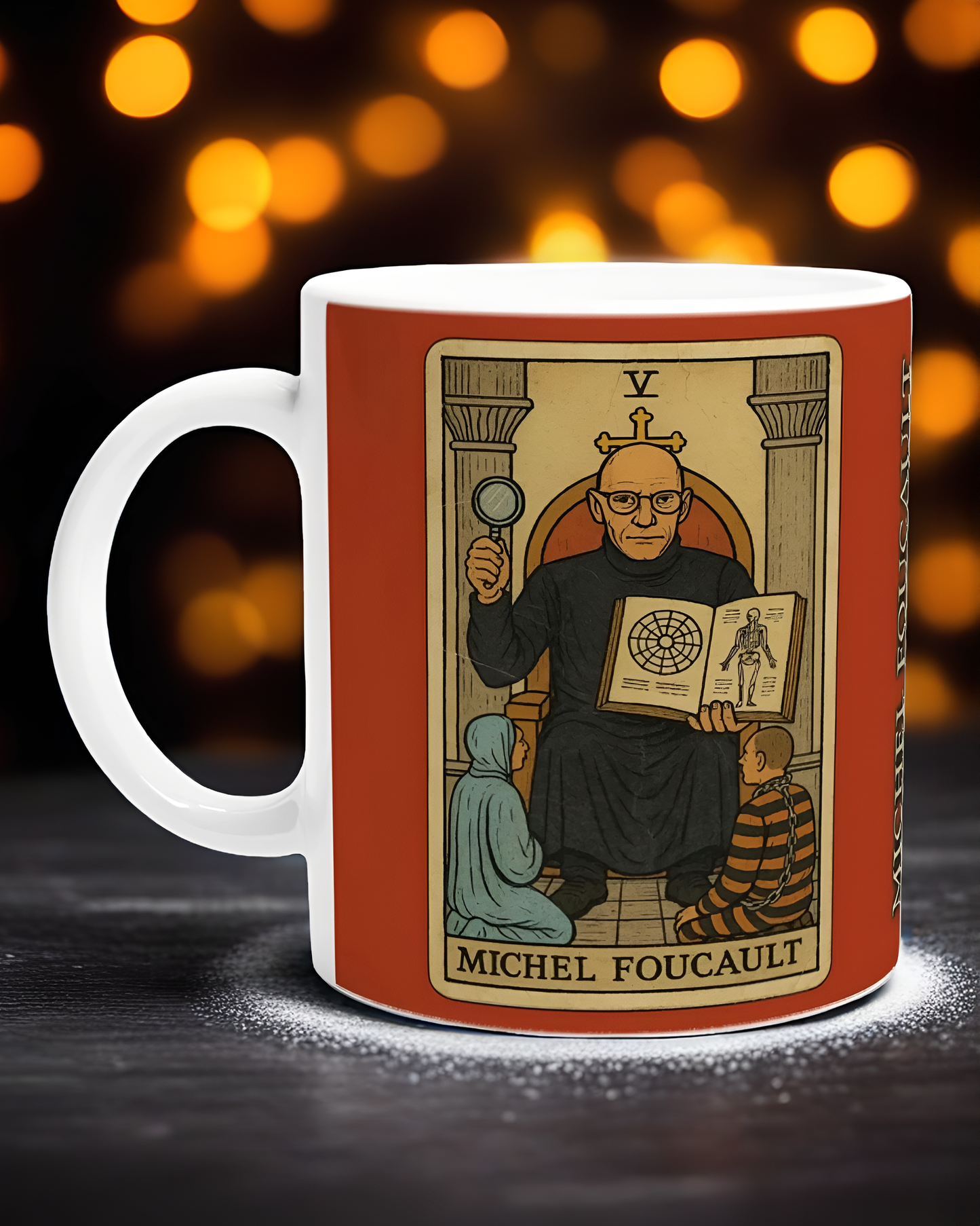 Michel Foucault Tarot-Inspired Mug – The Hierophant