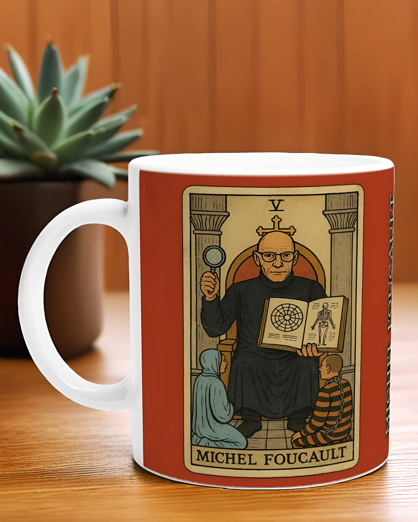 Michel Foucault Tarot-Inspired Mug – The Hierophant