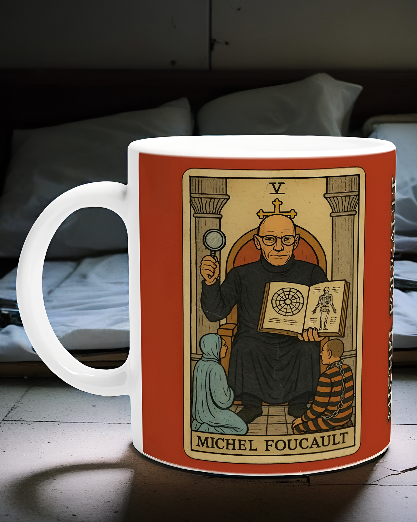 Michel Foucault Tarot-Inspired Mug – The Hierophant