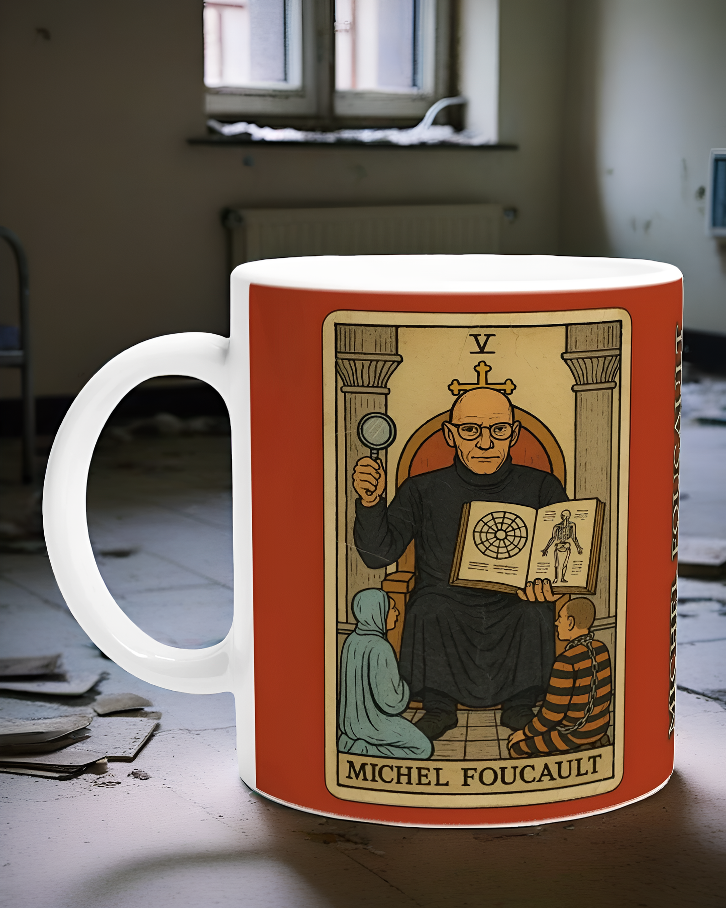 Michel Foucault Tarot-Inspired Mug – The Hierophant