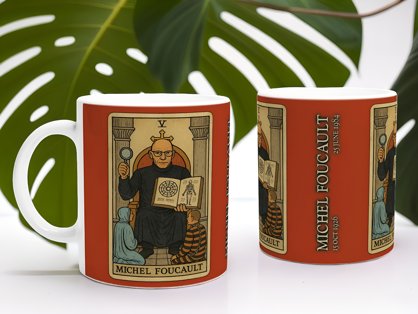 Michel Foucault Tarot-Inspired Mug – The Hierophant