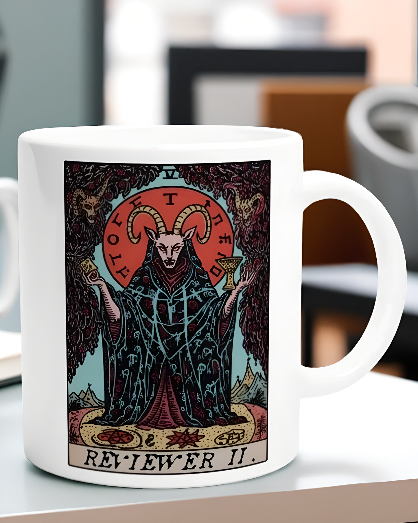 Reviewer 2 Tarot Card Mug
