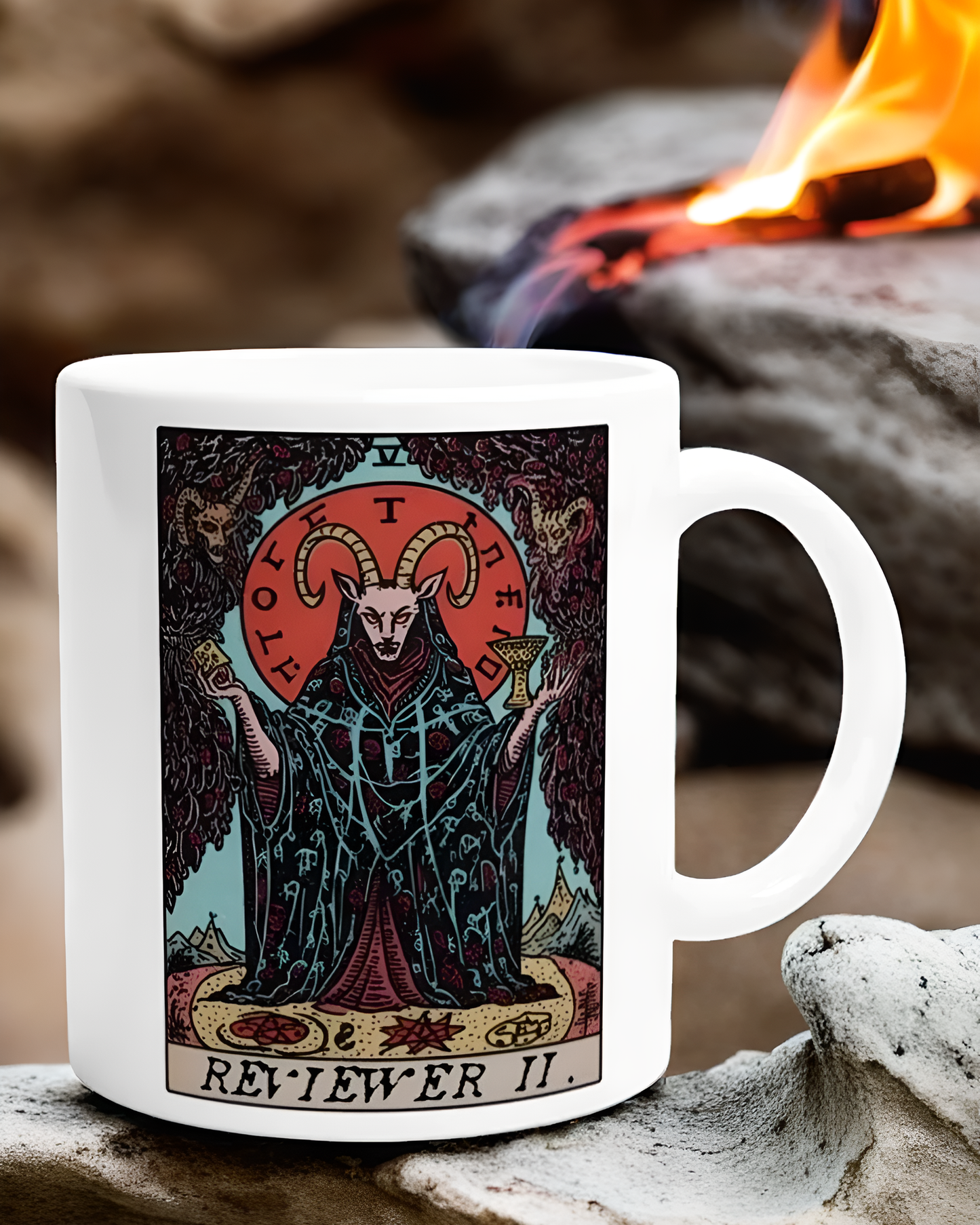 Reviewer 2 Tarot Card Mug