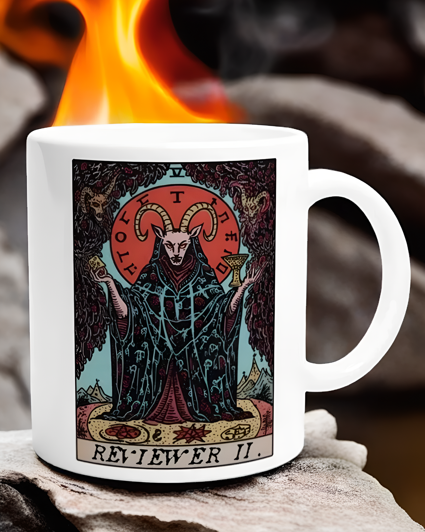 Reviewer 2 Tarot Card Mug