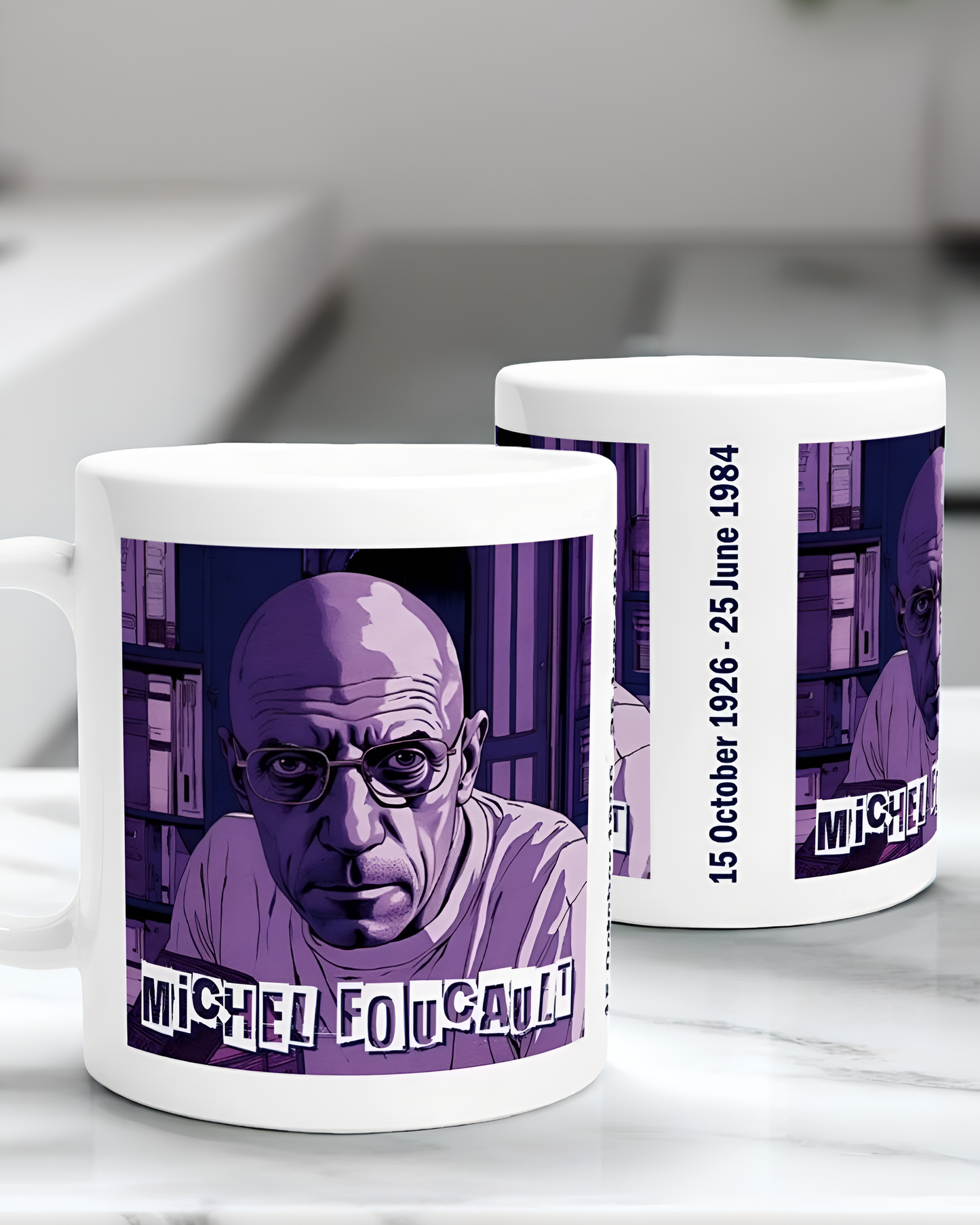 Michel Foucault Mug: Sociology, Cultural Theory