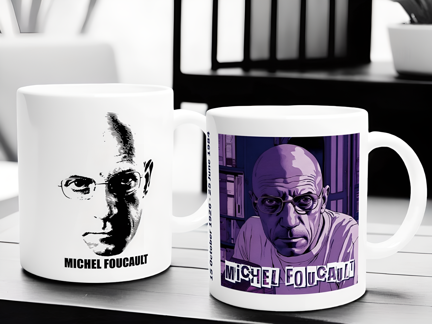 Michel Foucault Mug: Sociology, Cultural Theory