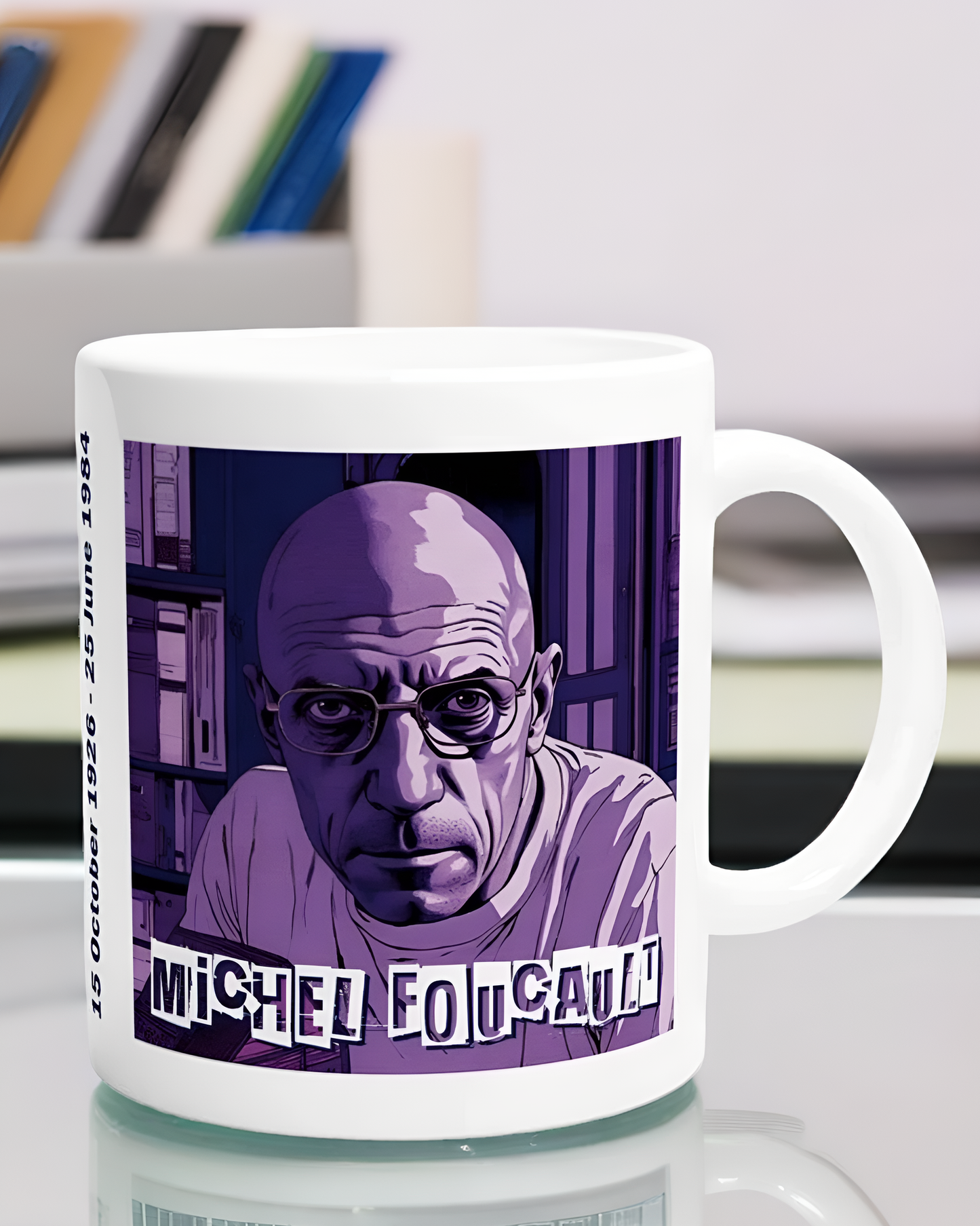 Michel Foucault Mug: Sociology, Cultural Theory