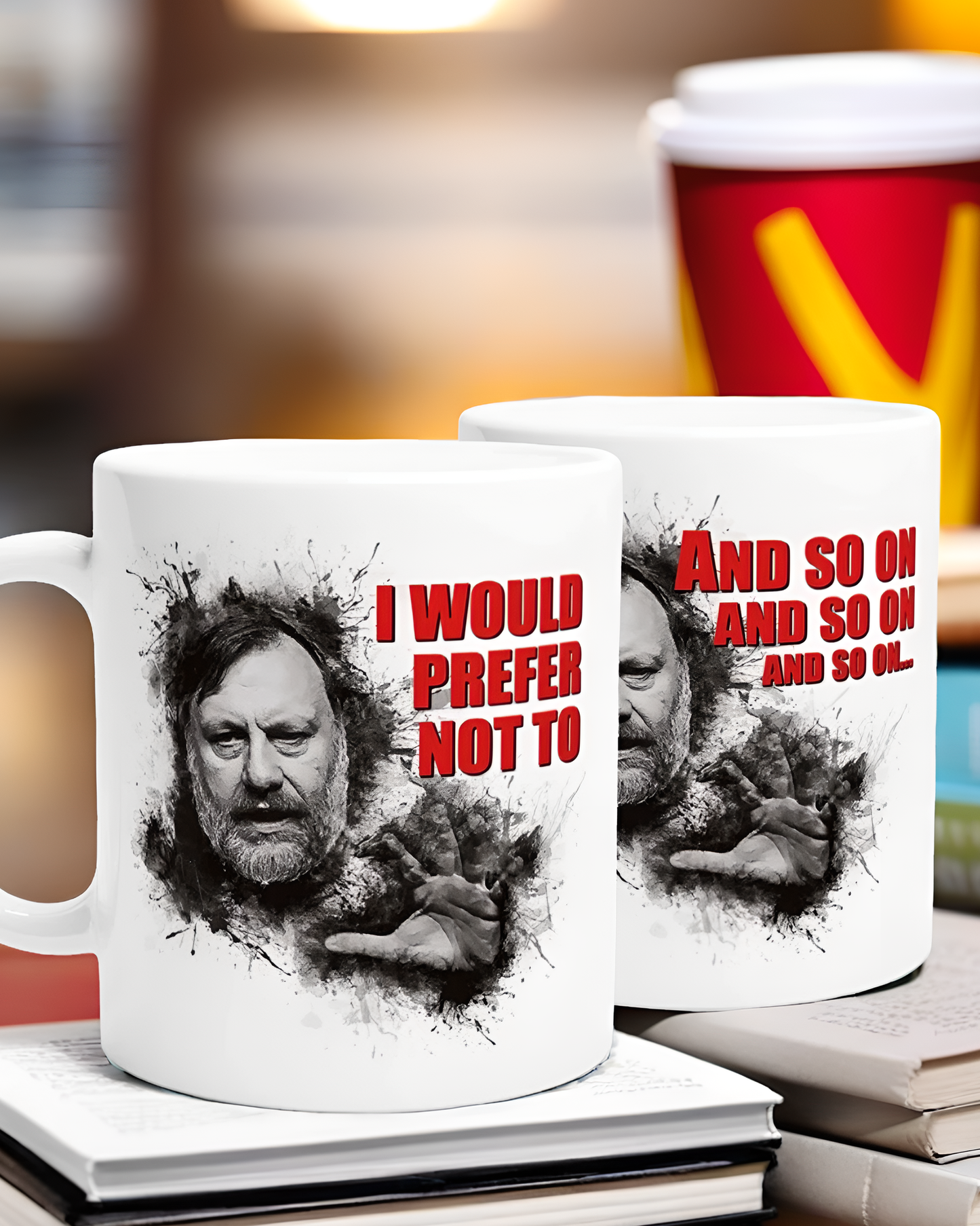 Slavoj Zizek Quote Mugs