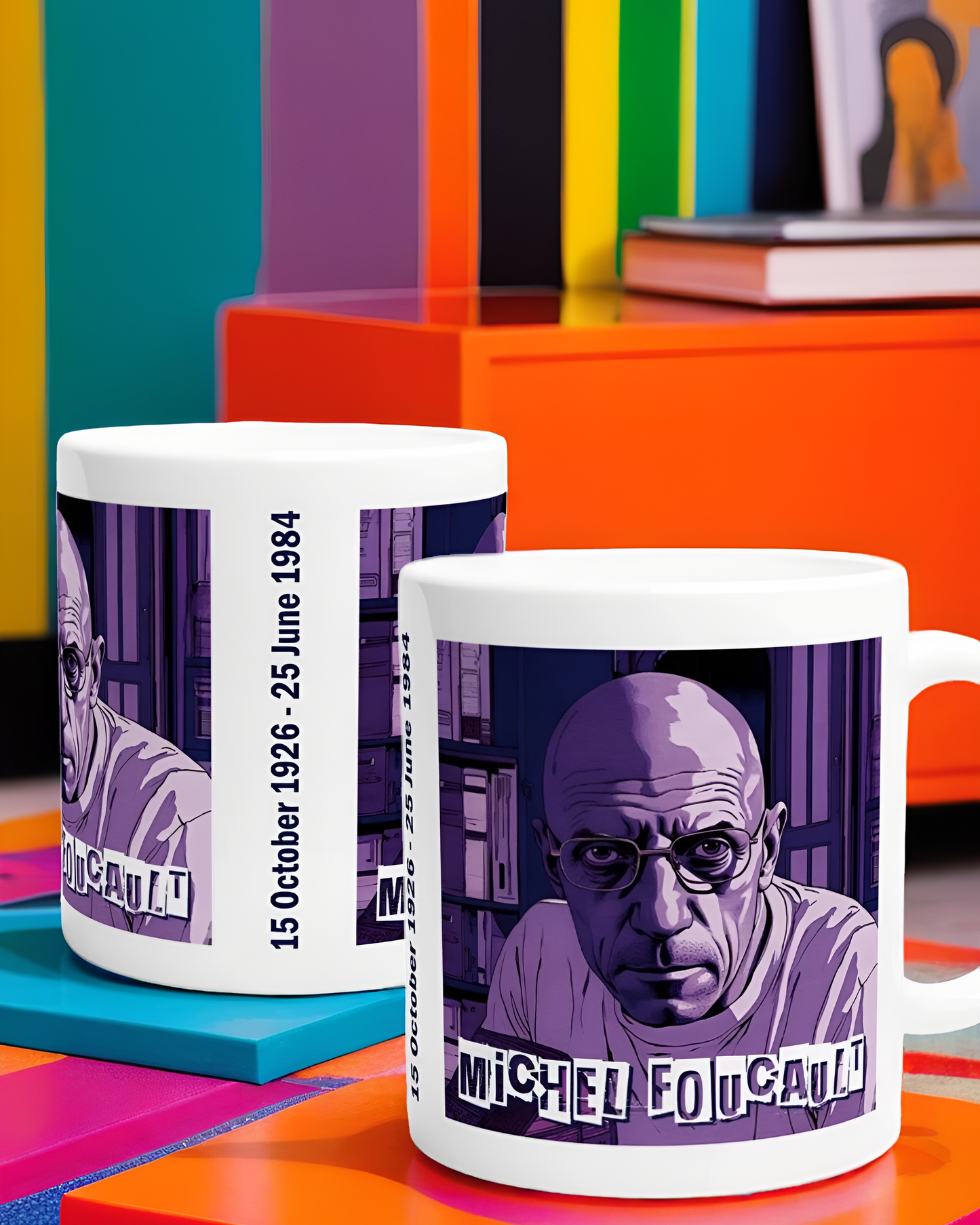 Michel Foucault Mug: Sociology, Cultural Theory