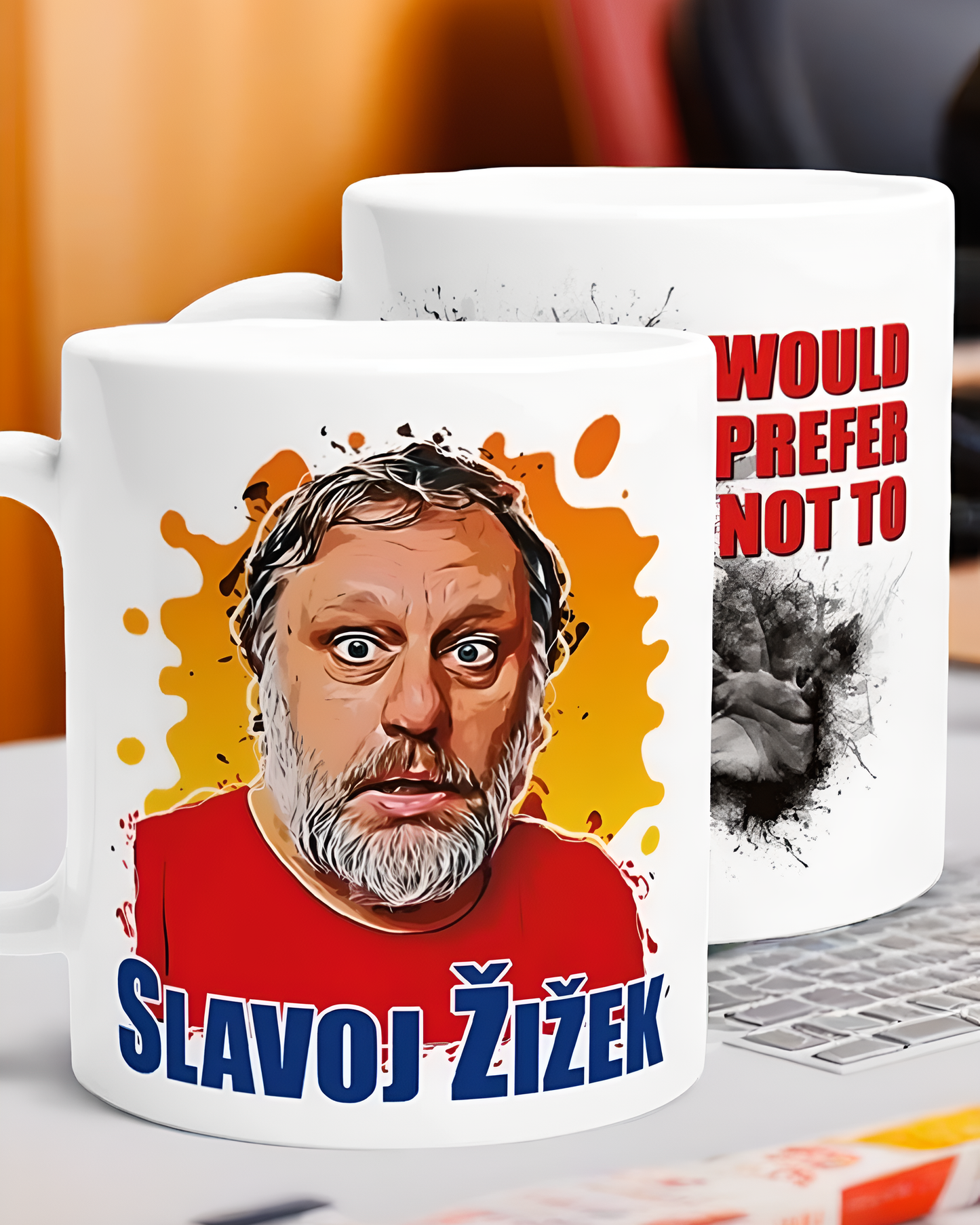 Slavoj Zizek Quote Mugs