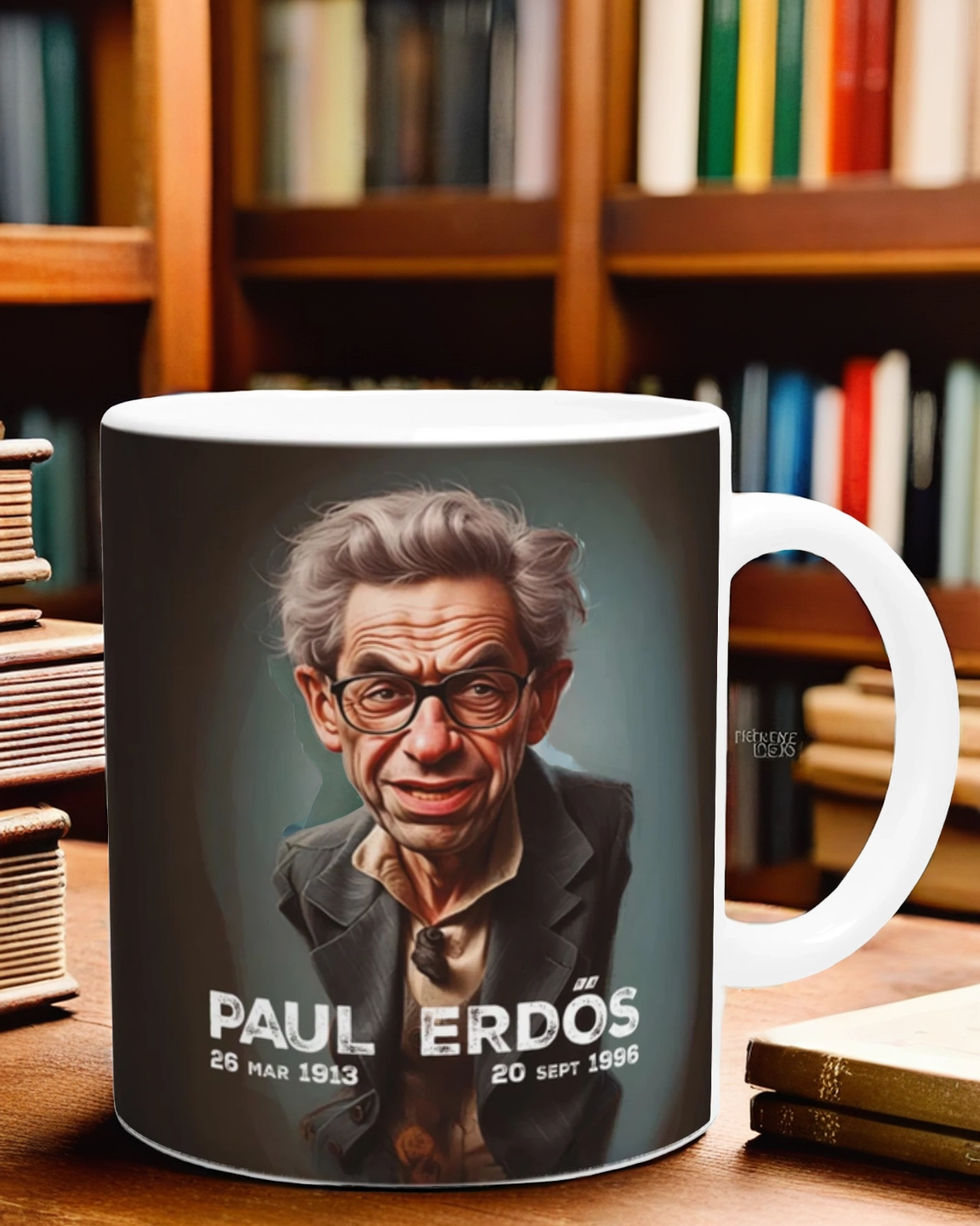 Paul Erdős Mug - Mathematician Tribute